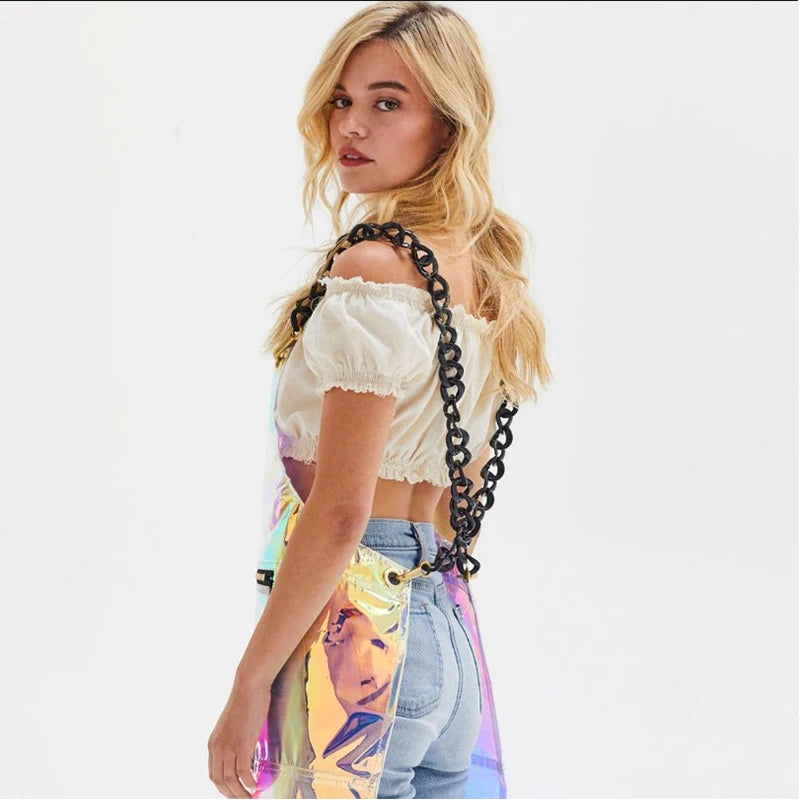 Fashionable TPU Barber Apron - Antifouling and Oilproof Men's and Women's Work Apron for Haircuts, Painting, and More