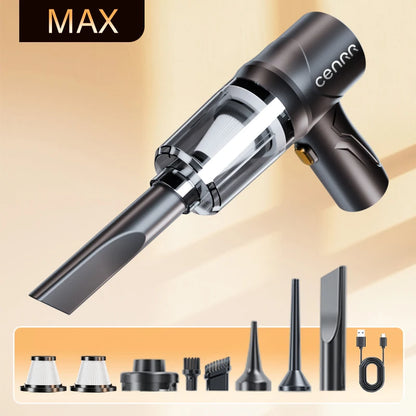 CENRR 895000PA Car Vacuum Cleaner - Cordless Powerful Handheld Portable Wireless Auto Cleaning Machine