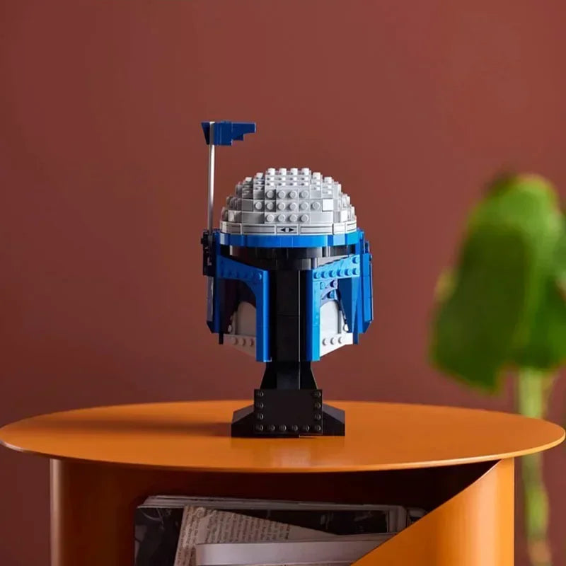 2025 MOC Star Battle Helmet Building Blocks — 616pcs DIY Assembly Educational Toy for Kids & Adults Collection Gift