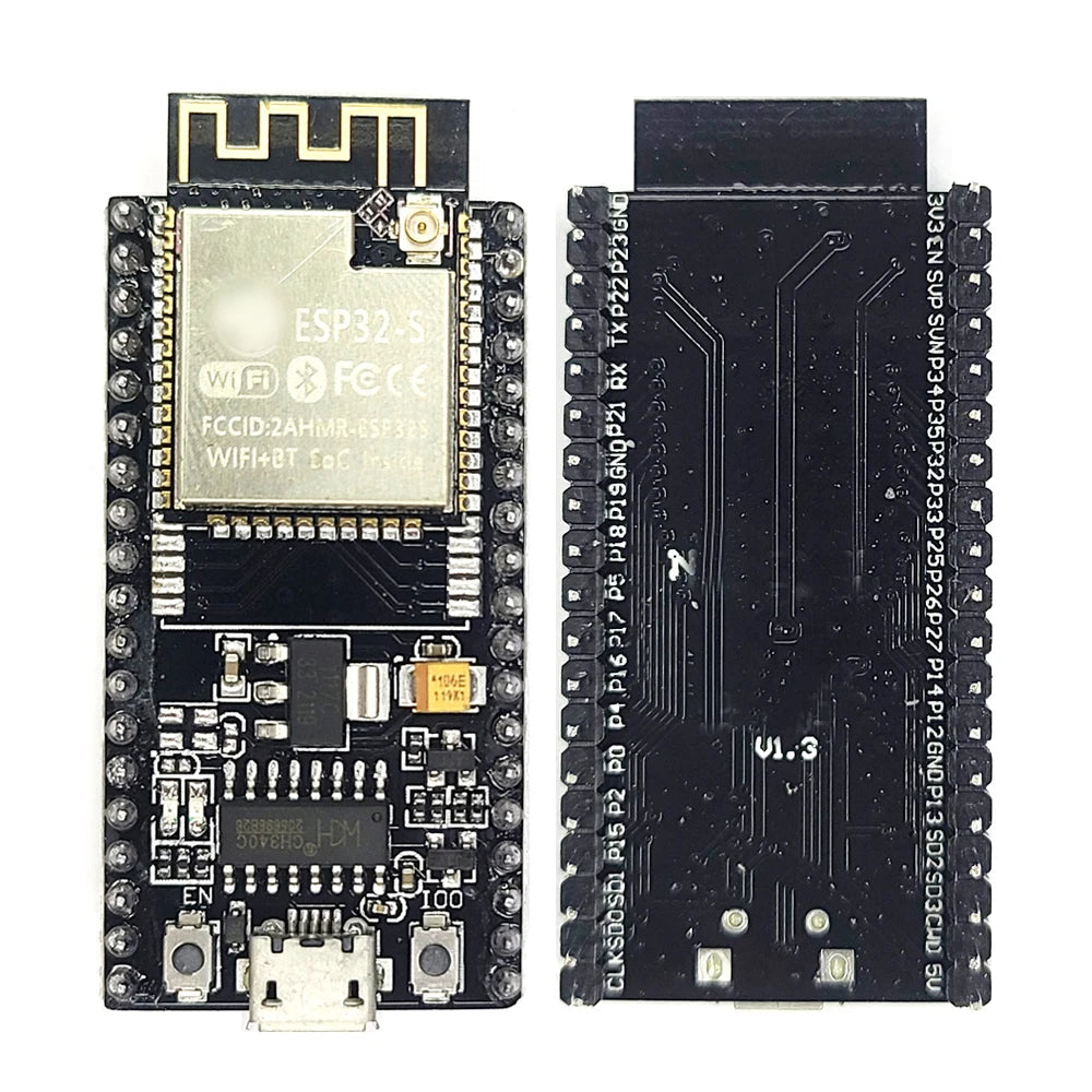 ESP32-S CH340 38-Pin Development Board - 2.4G WiFi Bluetooth IoT Smart Home Module with USB Port
