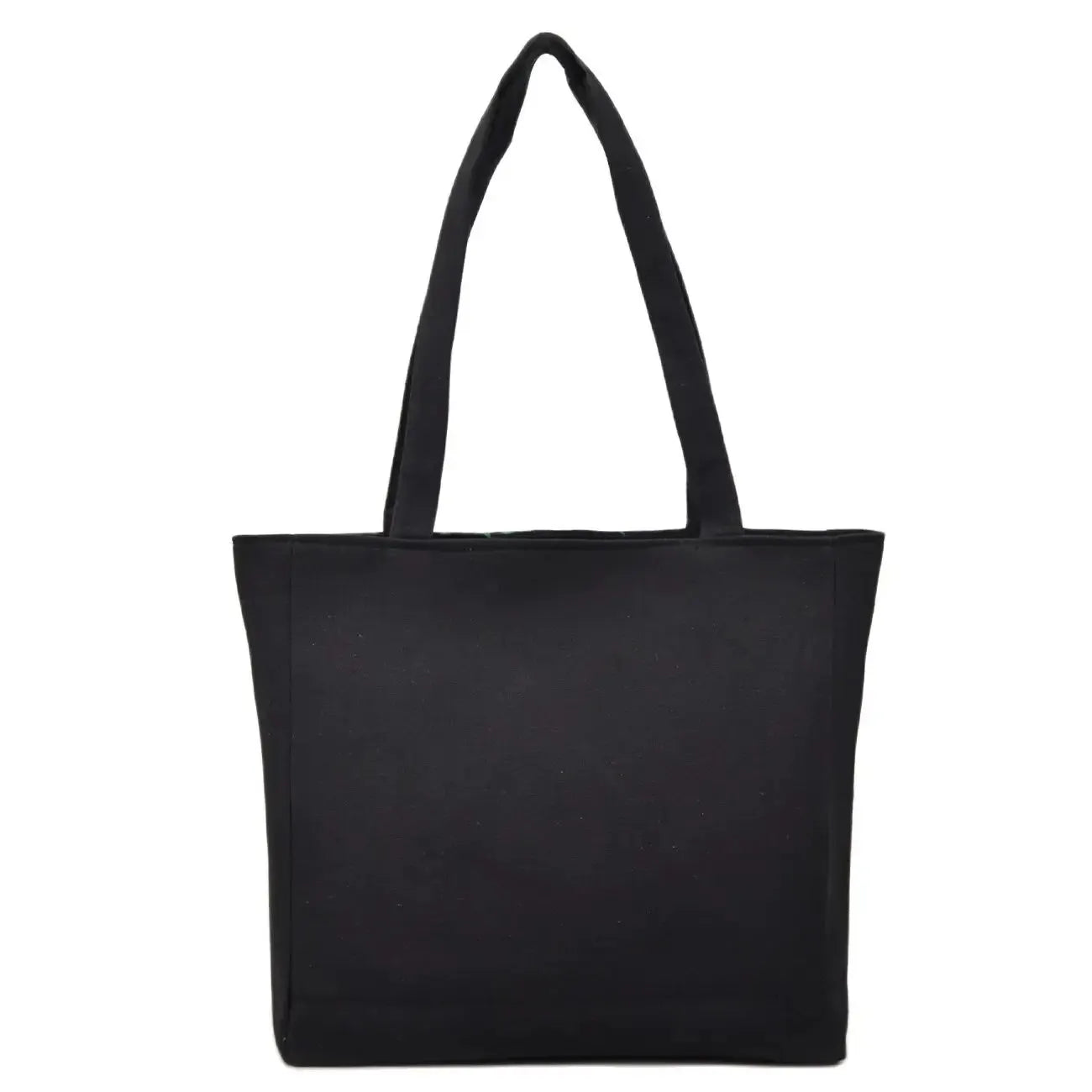 Ethnic Style Flower Embroidery Canvas Tote - Large Capacity Shoulder Bag Handbag for Women