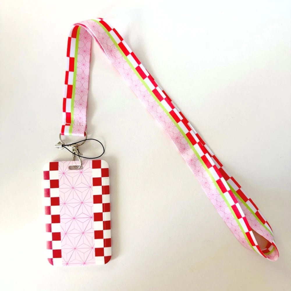 Cartoon Anime Lanyard – Key, Card & Badge Holder Neck Strap, DIY Keychain Hang Rope