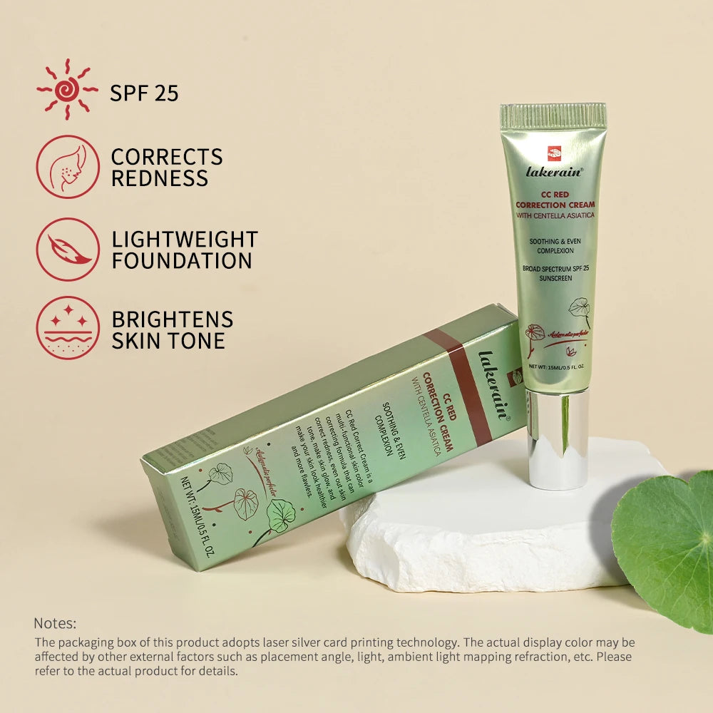 Erborian Centella CC Cream – Color-Changing Moisture Foundation, Full Coverage Magic Korean Makeup