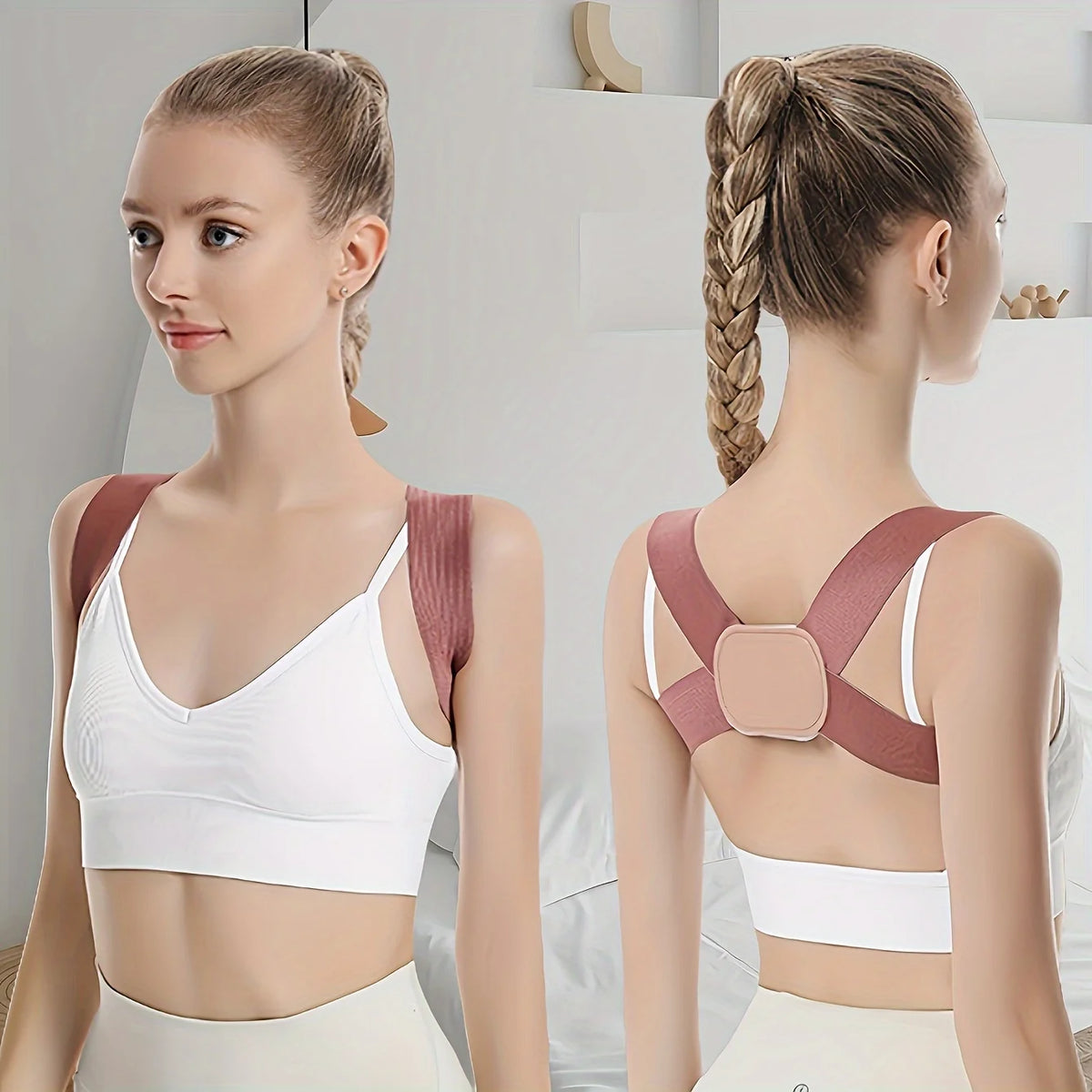 Invisible Posture Corrector for Women - Breathable & Comfortable Back Support
