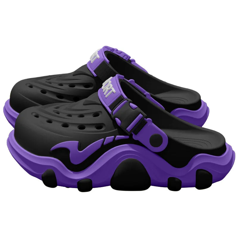 Men’s Arch Support Beach Sandals - Breathable Non-Slip Summer Shoes