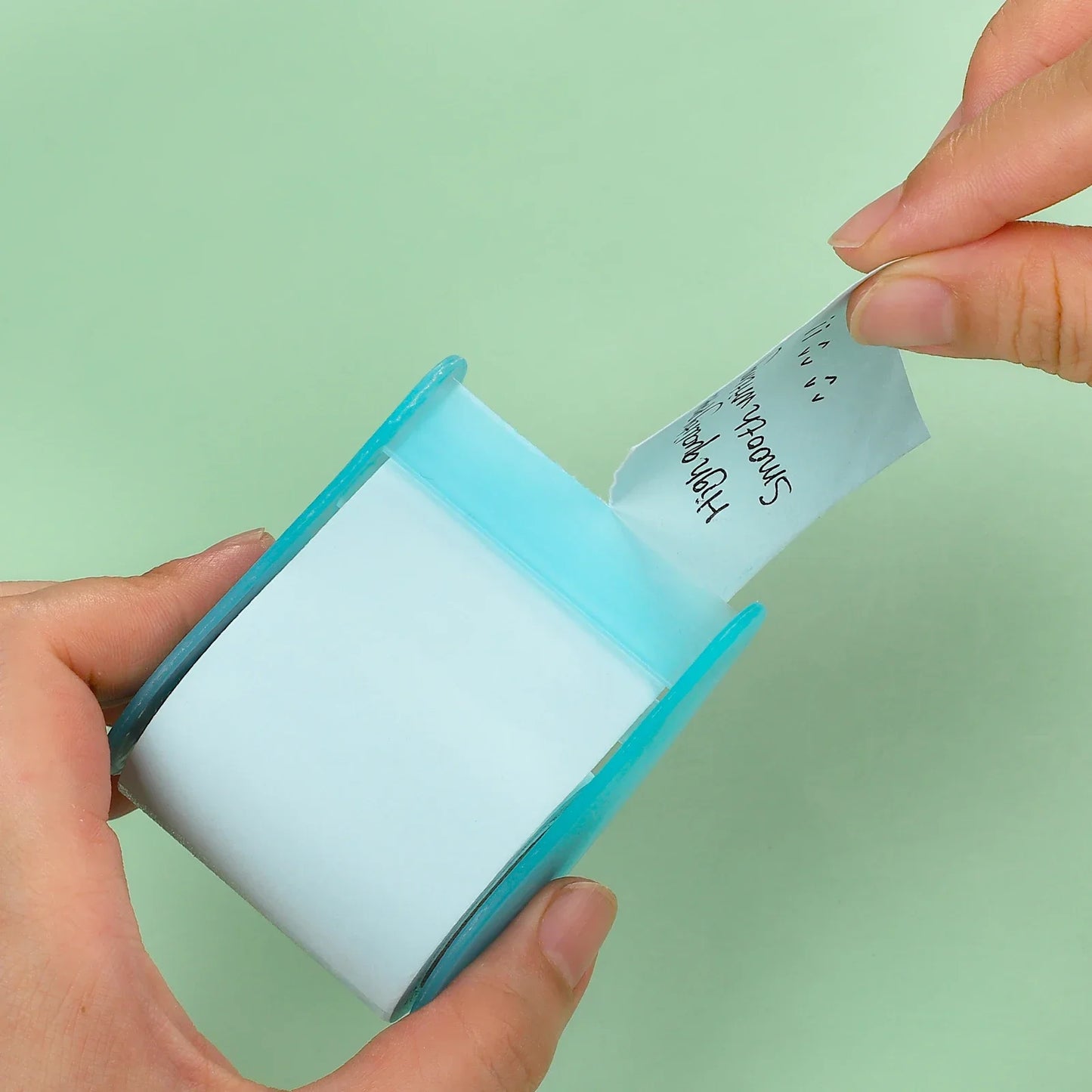 JIANWU Creative Roller Sticky Notes – Reusable Memo Notepad for Office, Diary & Message Writing Stationery Accessories