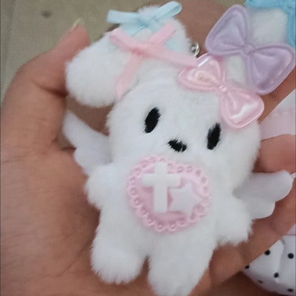 NEEDY GIRL OVERDOSE Guard Plush Keychain - Anime Cosplay Pendant Fan Gift Accessory