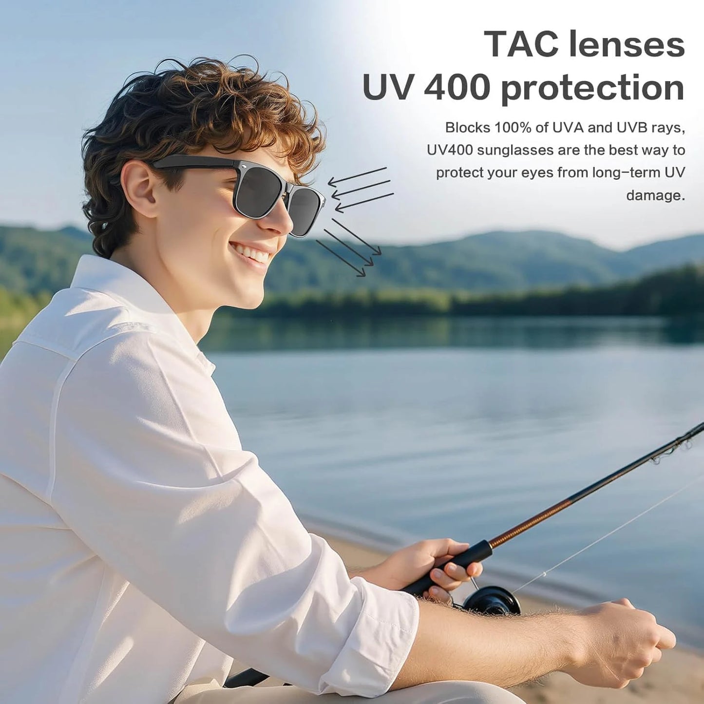 800W AI Smart Camera Glasses for Men – Color-Changing Smart Sunglasses with Translation, Photo & Video Recording, Waterproof Call Eyewear