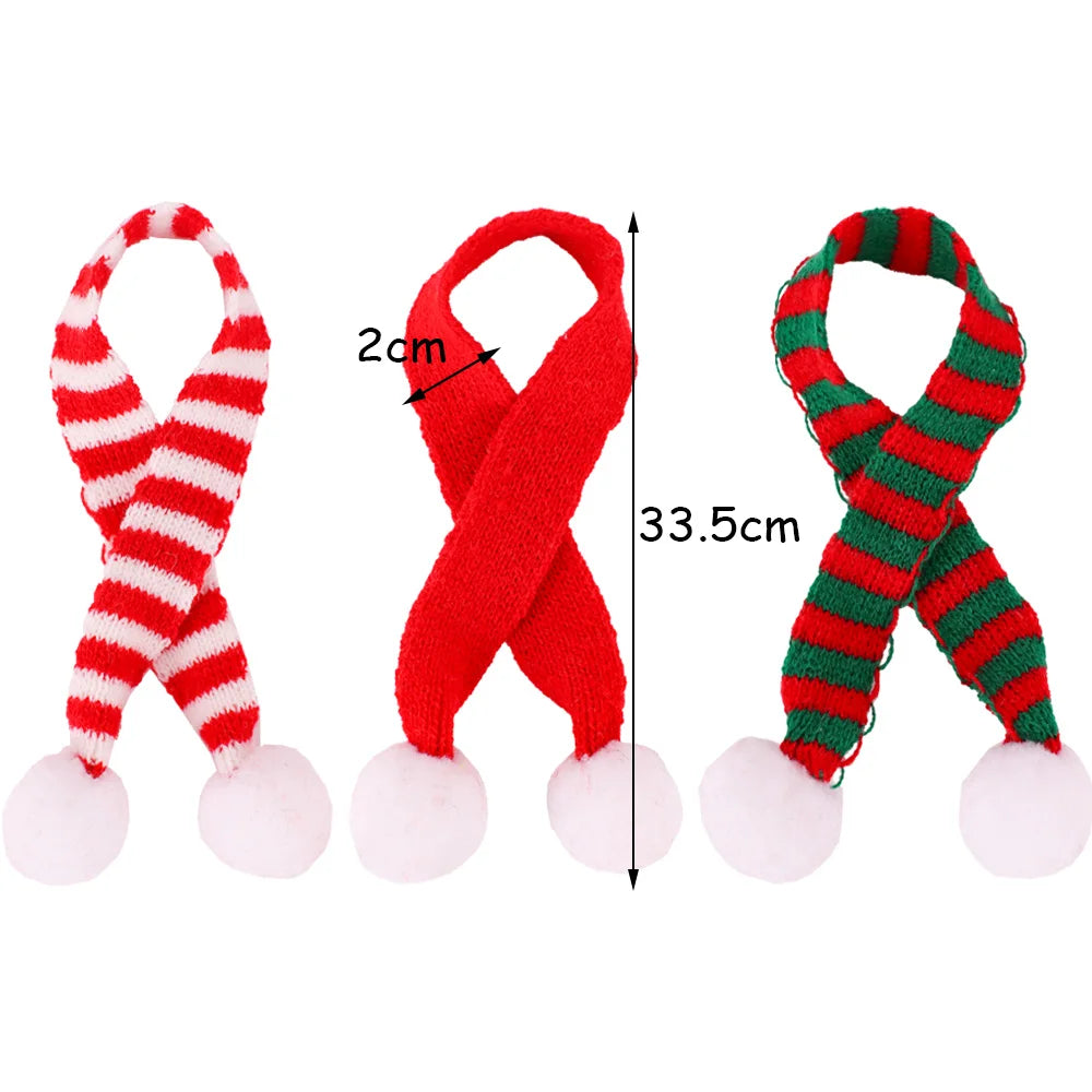 Doll Christmas Sweater & Scarf – 11.8 Inch 1/6 BJD Doll Clothes Accessories for Girls