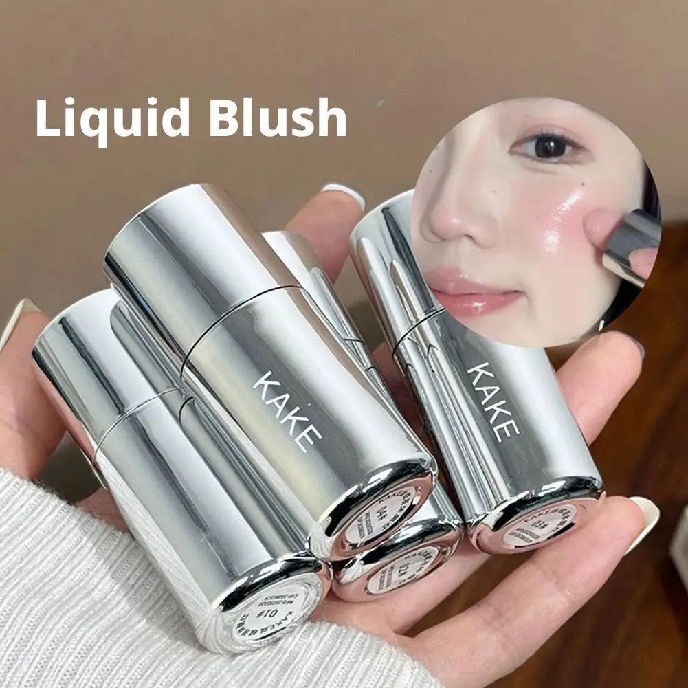 Velvet Liquid Blush - Matte Sponge Applicator for Natural Long-Lasting Cheek Color & Contour