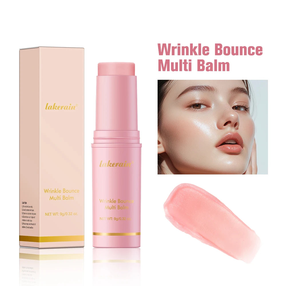 Moisturizing Collagen Multi Balm Stick - Wrinkle Care, Hydrating Cream Balm for Dull Skin