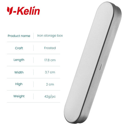 Y-Kelin Stainless Steel Tongue Scraper – Oral Cleaner Brush for Fresh Breath and Hygiene Care