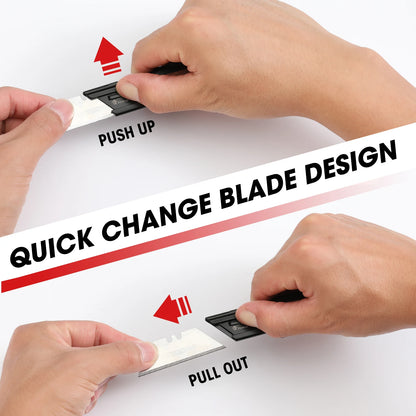 WORKPRO Multifunction Folding Knife – Portable Pocket Utility Knife for Electricians, 10 Blades, Paper Cutter & DIY Hand Tools