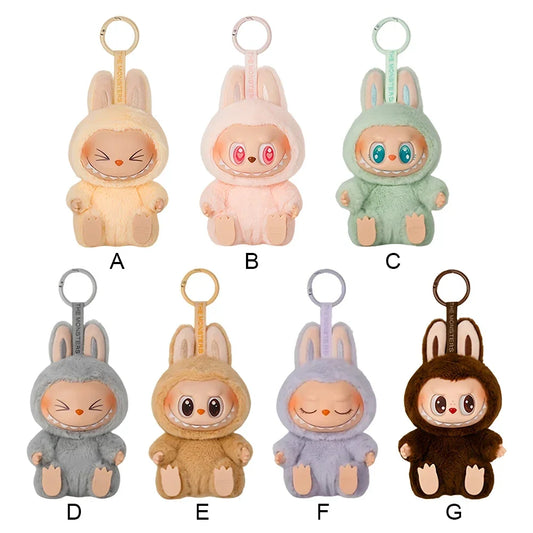 Labubu Have A Seat Series Anime Figure PVC Keychain Doll – Kawaii Monster Pendant Toy Gift