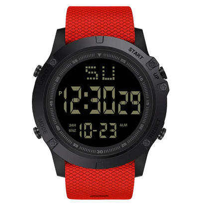 Men's Sport Watch – Multifunction Military Digital Watch, Waterproof, Luminous LED, Big Dial for Kids, Students, and Outdoors