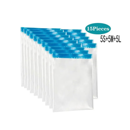 Travel Compression Roll-Up Bags — Space Saver Storage for Luggage & Cruise Essentials Clothes
