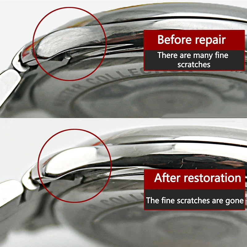 Metal Polishing Cloth Set - Jewelry and Watch Scratch Repair Cleaning Supplies