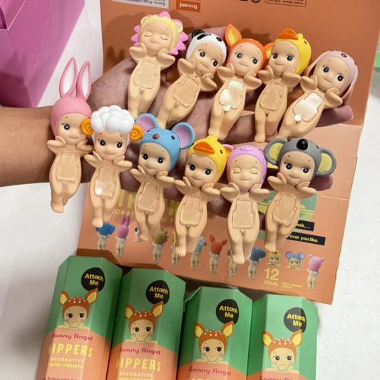 Hot Sonny Angel Hippers Blind Box – Cute Cartoon Doll Pendant Surprise Toy Gift