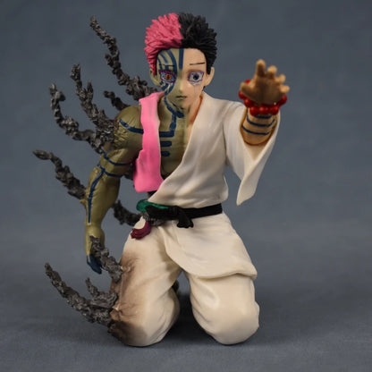 13cm Demon Slayer Akaza Hakuji Anime Figure – PVC Action Figurine, Desktop Ornament & Collectible Toy