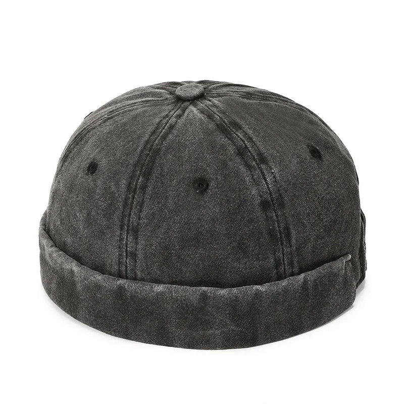 Washed Hip Hop Cap - Unisex Soft Top Street Style Farmer Hat