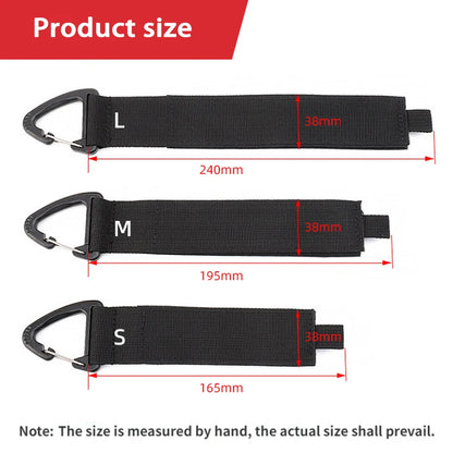Nylon Cord Organizer Straps with Triangle Buckle – Heavy-Duty Cable & Hose Management Holder