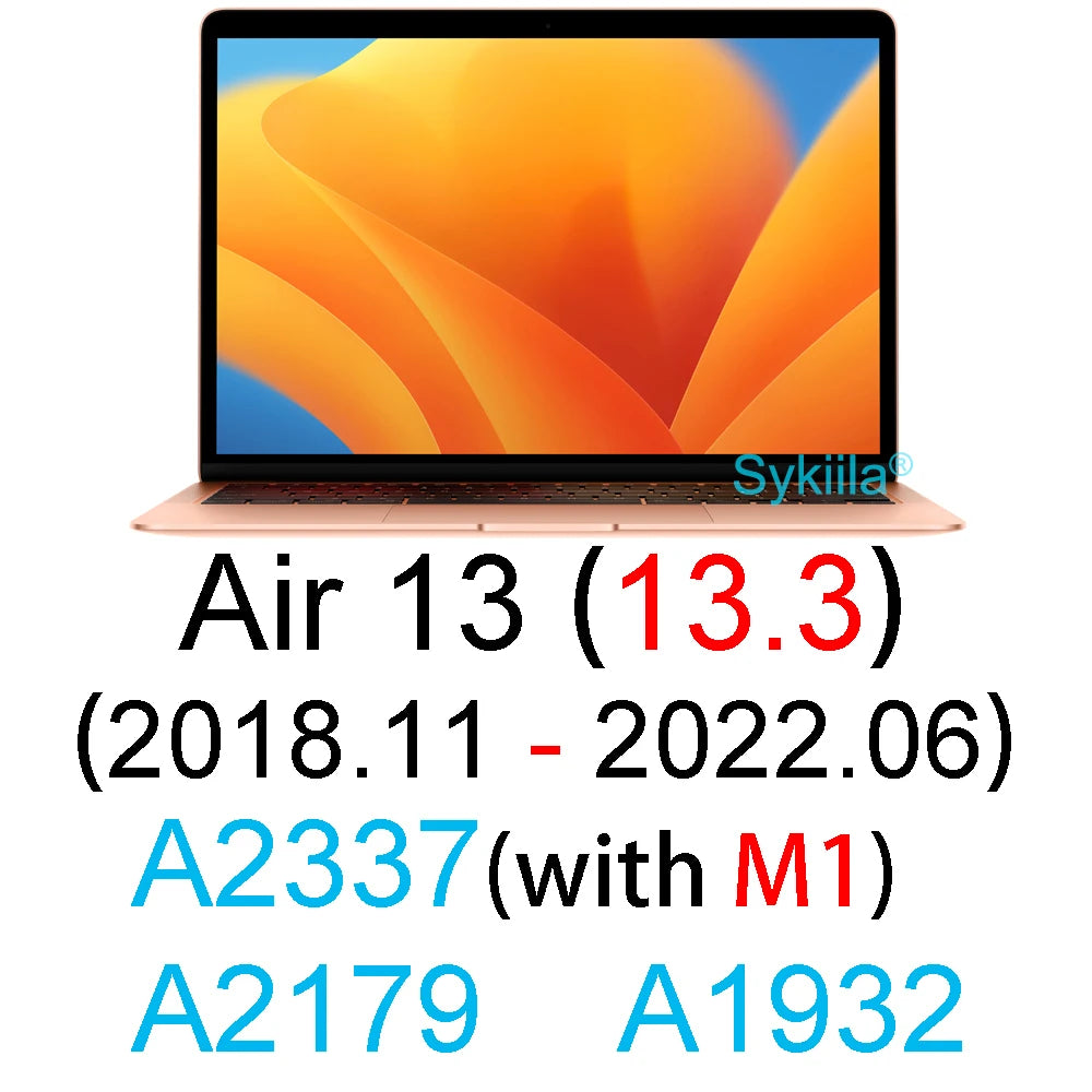 HD Soft Screen Protector for MacBook — Fits Air 13/15 & Pro 13/14/15/16 (M1–M5, Models A3113/A3434/A3421/A3420)