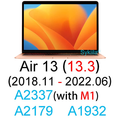 HD Soft Screen Protector for MacBook — Fits Air 13/15 & Pro 13/14/15/16 (M1–M5, Models A3113/A3434/A3421/A3420)