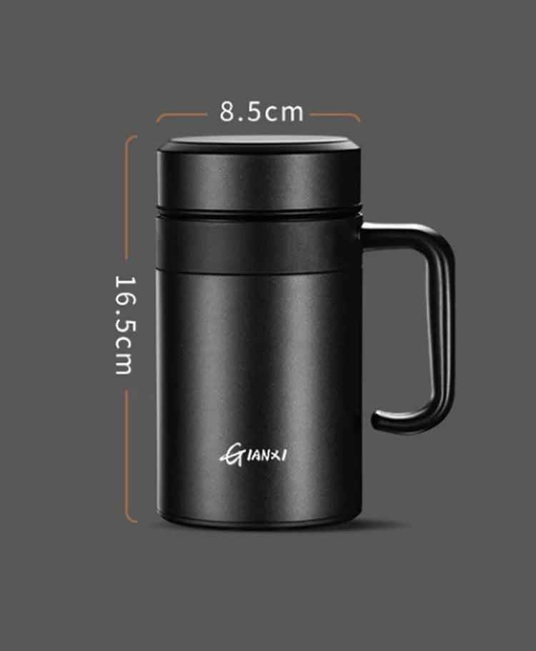 Large Capacity Stainless Steel Vacuum Flask Heat Preservation Insulated Household Cup