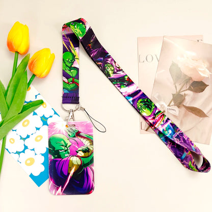 Dragon Ball Anime Lanyard – Credential Holder for Key, Card, Badge & Gym Keychain Accessories Gift