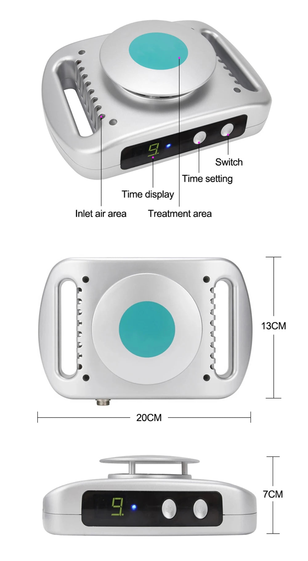 Cryolipolysis Fat Freezing Machine — Belly Fat Burner & Body Slimming Lipo Device for Women