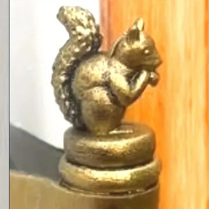 Bronze Animal Design Door Hinges & Magnetic Cabinet Decorations – Festival Home & Office Decorative Statues