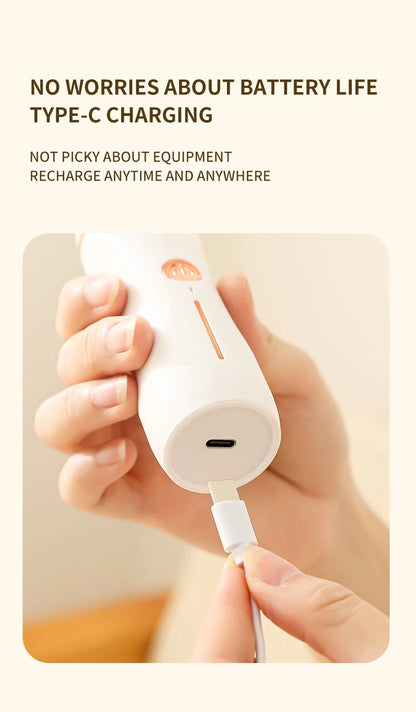 HOMFISH Electric Foot Grinder – Automatic Callus Remover Pedicure Machine for Smooth and Beautiful Feet