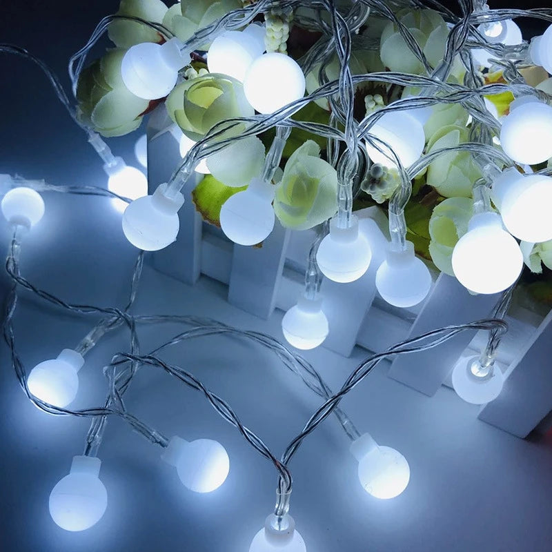 USB/Battery LED String Lights - 10M Outdoor Fairy Garland Lights for Weddings, Gardens & Christmas Decor