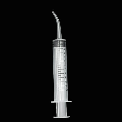 Elbow Syringe Bird Feeding Tool - 12ml Needleless Plastic Medicine Feeder for Pigeon Chick Hand Feeding