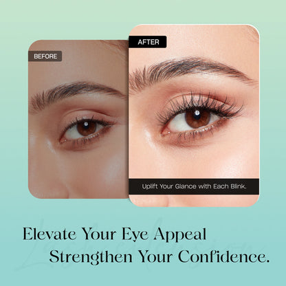 Individual Cluster Lashes C Curl – 3D Wispy DIY Extensions, 0.1mm Thin Band, Reusable & Natural
