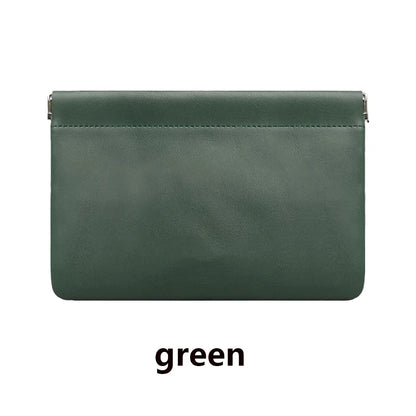 PU Leather Storage Bag - Waterproof Portable Organizer for Earphones, Charging Cables, Cosmetics, Lipstick & Jewelry