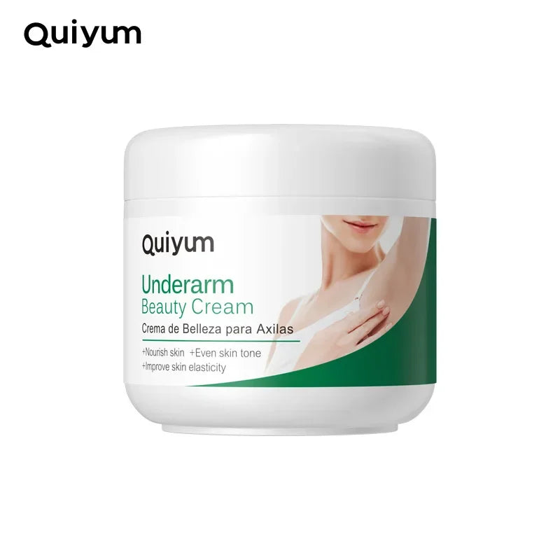 QUIYUM Underarm & Body Brightening Cream 30g – Dark Spot Corrector for Armpits, Knees & Elbows, Melanin Removal & Skin Tone Care Cream