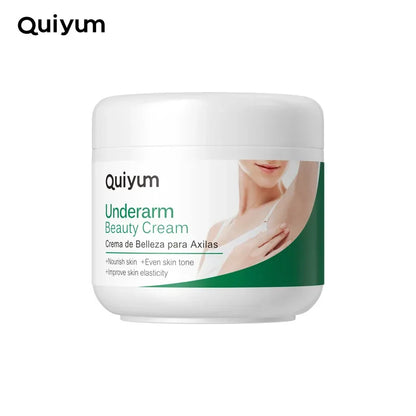 QUIYUM Underarm & Body Brightening Cream 30g – Dark Spot Corrector for Armpits, Knees & Elbows, Melanin Removal & Skin Tone Care Cream