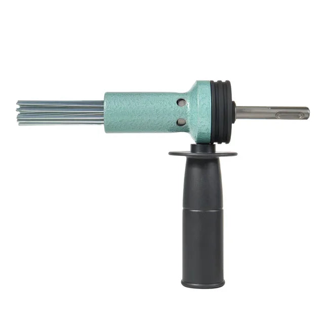 SDS Plus Deburring Tool - Detachable Handle Needle Deslagger for Rust Removal & Metal Edge Finishing