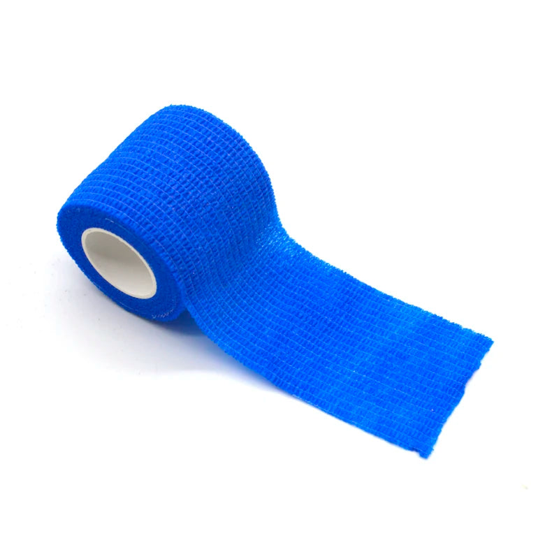 34-Color Tattoo Grip Bandage – Non-Slip, Waterproof, Disposable Elastic Non-Woven Fabric for Tattoo Supplies