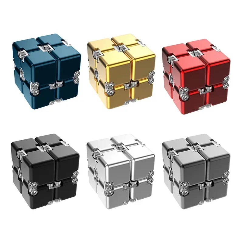 Fashion Metal Infinite Magic Cube – Upgraded Disassembled Intelligence & Decompression Toy