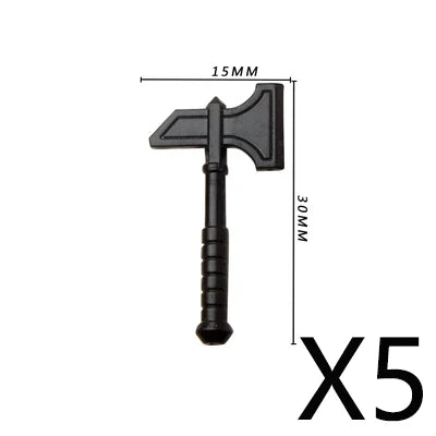 Military Knight Building Blocks - Medieval Soldier Figures with Weapons & Accessories Mini Bricks Set