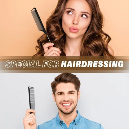 11pcs/15pcs Barber Salon Cloak Set – Adjustable Stylist Cape with Neck Buckle, Dust Removal Brush & Comb