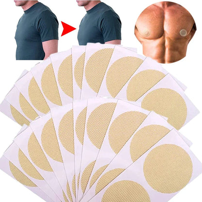 Men & Women Disposable Nipple Covers – Adhesive Invisible Chest Stickers, Anti-Friction Lift for Running & Underwear