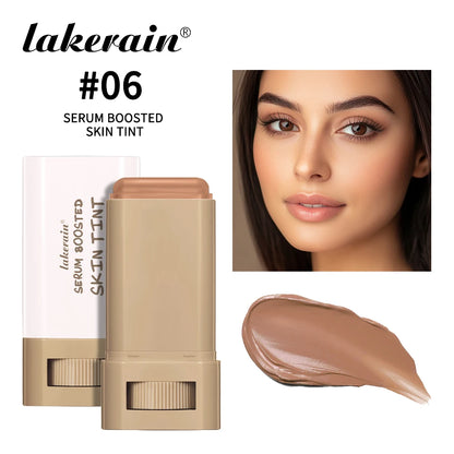 Waterproof Skin Tint Stick – Nourishing Tinted Foundation & Contour Balm for Face Makeup