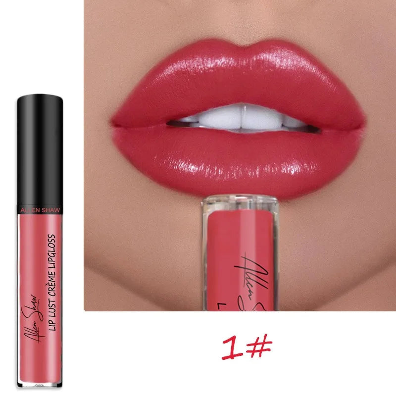 12-Color Waterproof Long-Lasting Lipstick Set – Sexy, Moisturizing Vivid Lip Gloss for Women Makeup