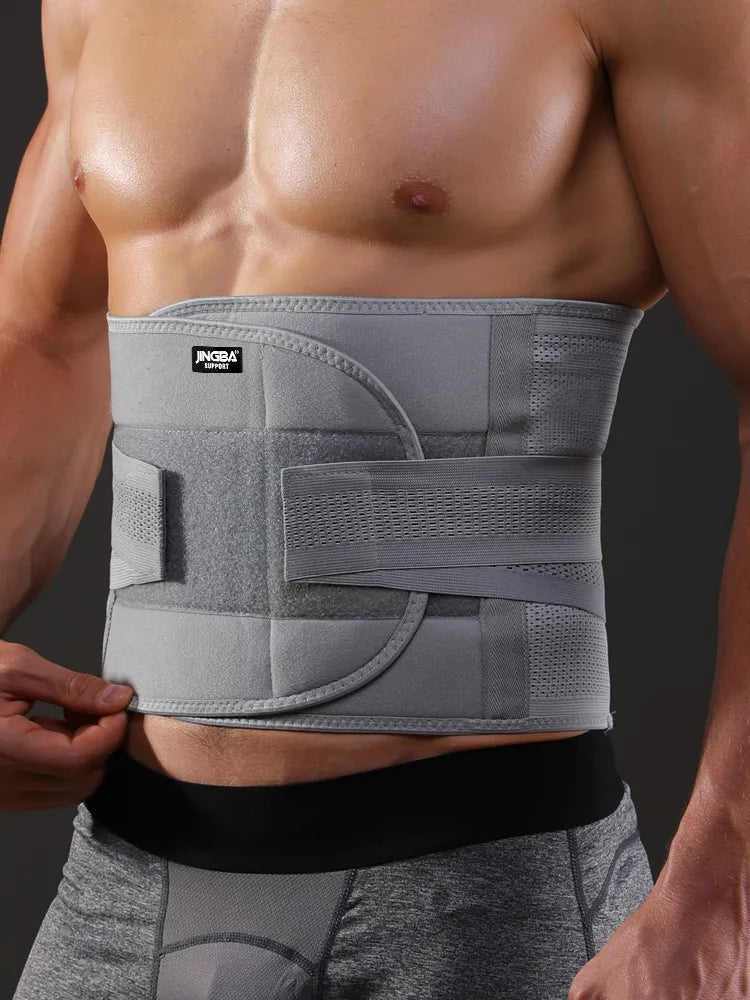 Adjustable Breathable Waist Trainer Belt - Supportive Waist Support for Men and Women