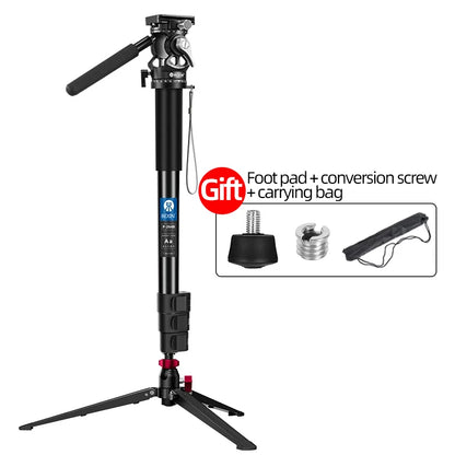 BEXIN Lightweight Aluminum Camera Monopod - DSLR Tripod Mount Adapter Support for Nikon Sony Cameras