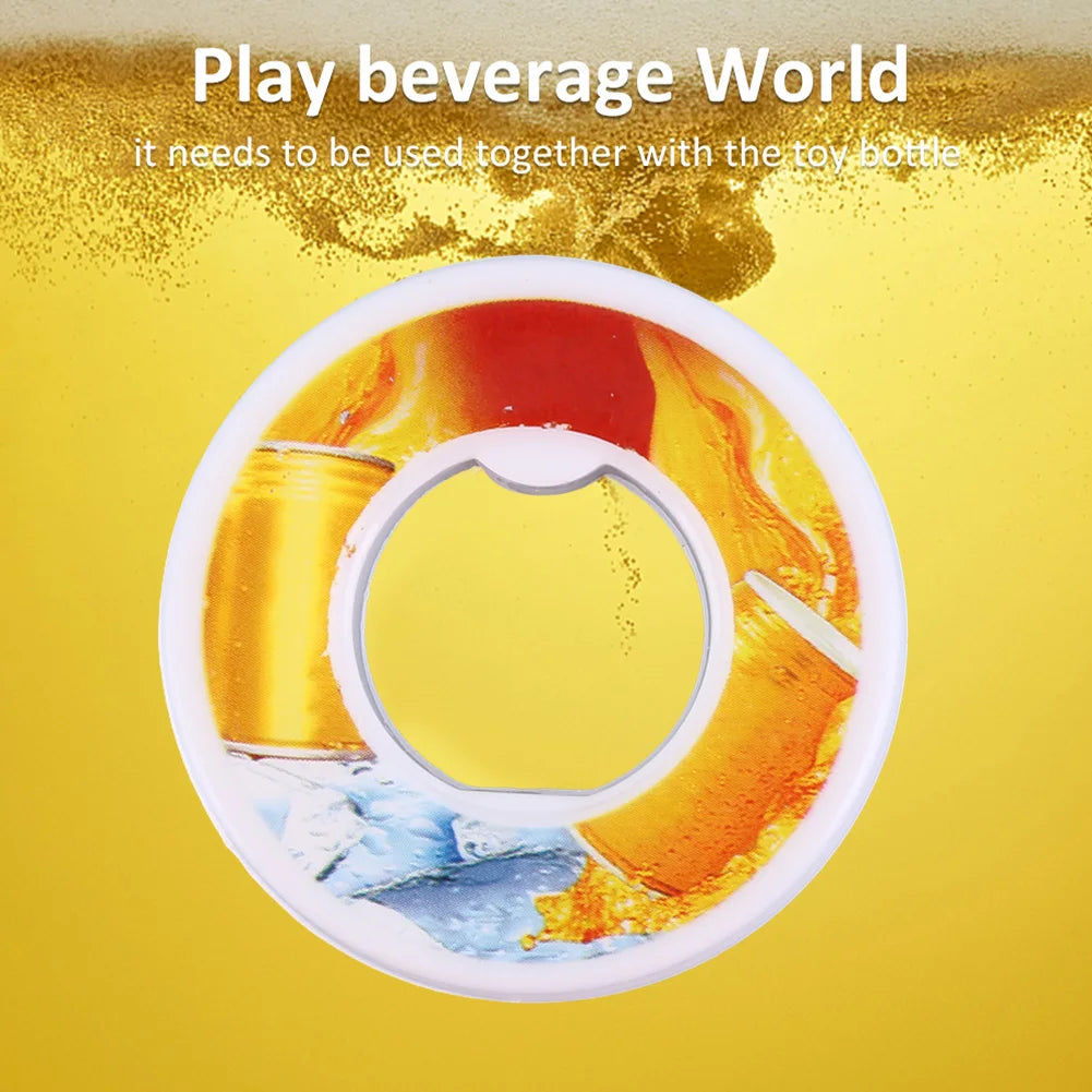 Flavored Sports Water Bottle with Scented Pods – 0 Calorie Fragrance Ring Drinking Cup