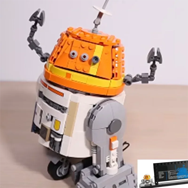 2025 New Handcrafted DIY 75416 C1-10P Robot Building Blocks Set – Collectible Toy Gift